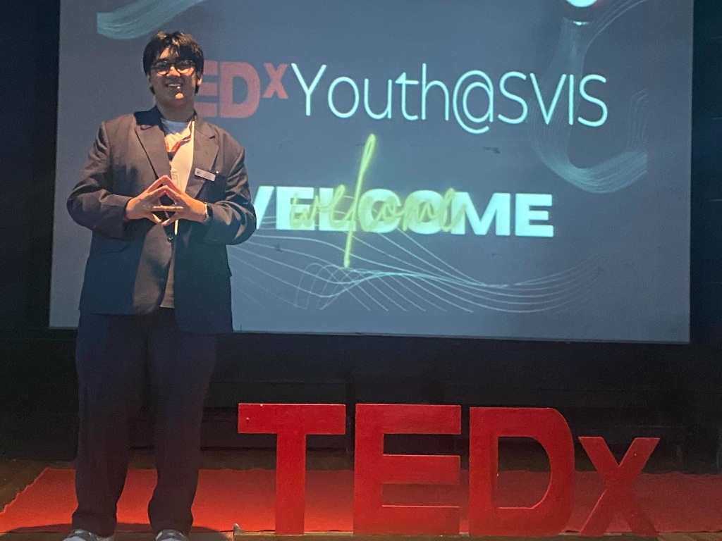 Manas Kapur Speaking at TEDx Youth@SVIS